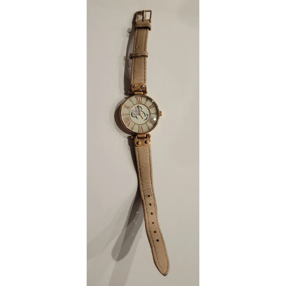Disney Parks Minnie Mouse Leather Watch by Sutton